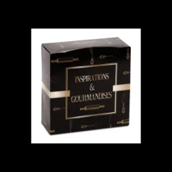 CUISINEADDICT Boîte pâtissière Inspirations et Gourmandises - 28 x H 8 cm - (x50)* Emballage Alimentaire
