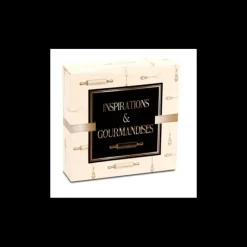 CUISINEADDICT Boîte pâtissière Inspirations et Gourmandises - 26 x H 5 cm - (x50)* Emballage Alimentaire