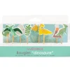 SCRAPCOOKING Bougie Dinosaure 7,5 cm (x8)* Décoration Gâteau