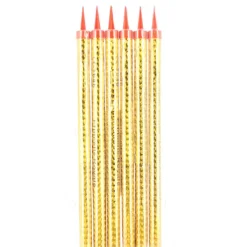 CUISINEADDICT Bougie fontaine étincelles 75 secondes (x6)* Décoration Gâteau