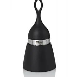 ADHOC Boule à Thé avec Support Noir Ø 4 cm x H 12,5 cm* Vaisselle