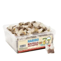 HARIBO Bouteilles Cola Mistral Pik x 210 - Boîte Bonbon* Confiserie