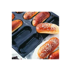 FLEXIPAN Brioches longues (ovales) - Moule silicone* Moule Silicone