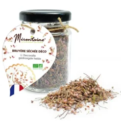 MIRONTAINE Bruyère Fleurs Séchées Comestibles Bio 11 g* Produits Bio
