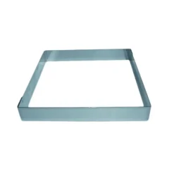 MALLARD FERRIERE Cadre à Entremets Inox 30 x 30 cm x H 3,5 cm Mallard* Cercle À Patisserie