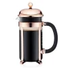 BODUM Cafetière à Piston 1L Cuivre CHAMBORD* Cafetière