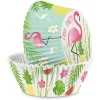 SCRAPCOOKING Caissette Cupcakes Flamant Rose (x36)* Moules En Papier