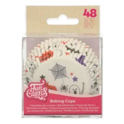 FUNCAKES Caissettes Cupcakes Halloween (x48)* Moules En Papier