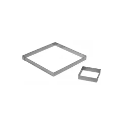 MALLARD FERRIERE Carré à tarte Inox 10 x 10 cm Mallard* Cercle À Patisserie