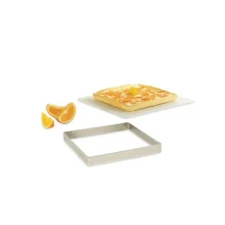 DE BUYER Carré perforé L. 15 cm de L'école Valrhona par* Cercle À Patisserie