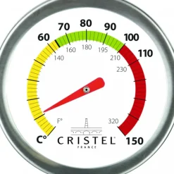 CRISTEL Casserole et Cuit Vapeur Inox Ø 20 cm Anses Hêtre Biome* Cuiseur Vapeur|Casseroles