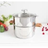 CRISTEL Casserole et Cuit Vapeur Inox Ø 20 cm Anses Olivier Biome* Cuiseur Vapeur|Casseroles