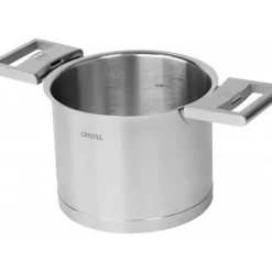 CRISTEL Casserole Haute Graduée Ø 14 cm Strate Amovible Inox* Casseroles