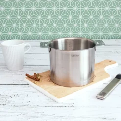 CRISTEL Casserole Haute Graduée Ø 14 cm Strate Amovible Inox* Casseroles