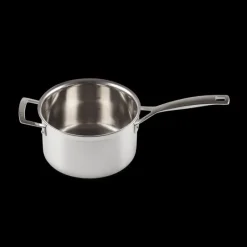 LE CREUSET Casserole Inox avec Couvercle 20 cm* Casseroles