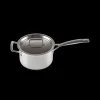 LE CREUSET Casserole Inox avec Couvercle 18 cm* Casseroles