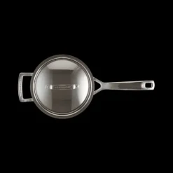 LE CREUSET Casserole Inox avec Couvercle 18 cm* Casseroles