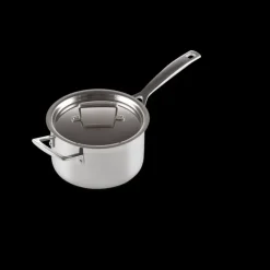 LE CREUSET Casserole Inox avec Couvercle 18 cm* Casseroles