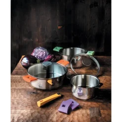 CRISTEL Casserole Mutine Ø 16 cm Manche Amovible Inox* Casseroles