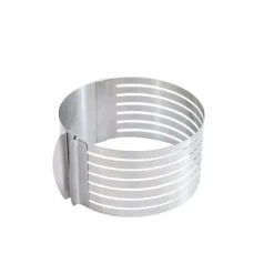 SCRAPCOOKING Cercle à Génoise Extensible Inox* Cercle À Patisserie