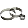GOBEL Cercle à Mousse Inox 20 cm x H 4,5 cm* Cercle À Patisserie