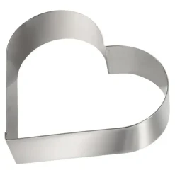 GOBEL Cercle à Pâtisserie Cœur Inox 27,5 cm H 4,5 cm* Cercle À Patisserie