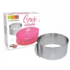 SCRAPCOOKING Cercle à Pâtisserie Extensible Inox* Cercle À Patisserie