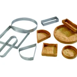 MALLARD FERRIERE Cercle à Tarte Inox Perforé Ø18 cm H.2 cm* Cercle À Patisserie