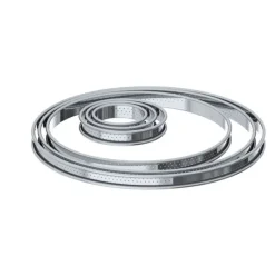DE BUYER Cercle à Tarte perforé Ø 26 cm en Inox par* Cercle À Patisserie