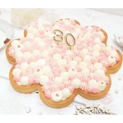 SCRAPCOOKING Cercle à Tarte Perforé Marguerite Ø 30 cm Inox* Cercle À Patisserie