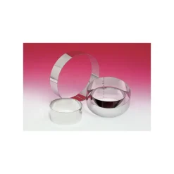 GOBEL Cercle à Vacherin Inox 12 cm x H 6 cm* Cercle À Patisserie