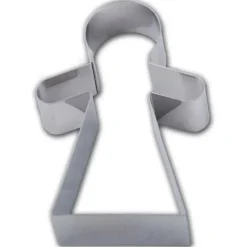 GOBEL Cercle Inox Mannele Femme 19 x 13 cm x H 1,5 cm* Cercle À Patisserie