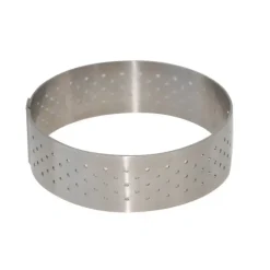DE BUYER Cercle perforé Ø 28.5 cm de L'école Valrhona par* Cercle À Patisserie