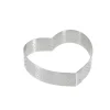 DE BUYER Cercle perforé forme coeur ø 8 cm de L'école Valrhona par* Cercle À Patisserie