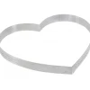 DE BUYER Cercle perforé forme coeur ø 21 cm de L'école Valrhona par* Cercle À Patisserie