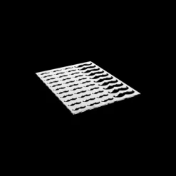 SILIKOMART Chablon Silicone Moustache (x40) Professional* Emporte Pièce - Découpoir Pâtisserie|Moule Silicone