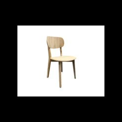 EZAX Chaise en Bois Naturel Madison* Mobilier Restaurant