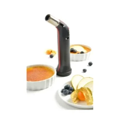 MASTRAD Chalumeau à Gaz rechargeable 22 ml Noir mat* Chalumeau De Cuisine
