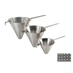 DE BUYER Chinois de Cuisine Inox Ø 23 cm x H 20,5 cm Perforation 1,5 mm* Chinois Cuisine