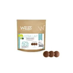 WEISS Chocolat au Lait Bio 42% Ceïba 1 kg* Produits Bio