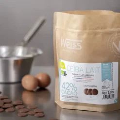 WEISS Chocolat au Lait Bio 42% Ceïba 1 kg* Produits Bio