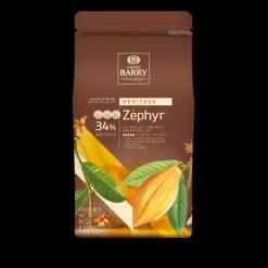 BARRY Chocolat Blanc Zephyr 34 % pistoles 1 kg* Chocolat De Couverture