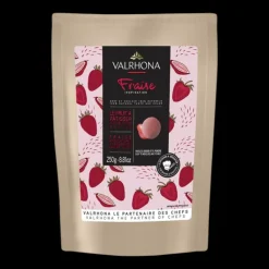 VALRHONA Chocolat de Couverture Inspiration Fraise 250g* Chocolat De Couverture