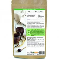 WEISS Chocolat Noir Bio 64% Fondettes 250g* Produits Bio|Chocolat De Couverture