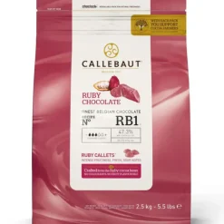CALLEBAUT Chocolat Ruby RB1 47,3% 2,5 kg* Chocolat De Couverture