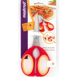 MASTRAD Ciseaux de Cuisine lames inox et Casse-Noix Framboise* Ciseaux De Cuisine