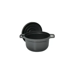 CHASSEUR Cocotte à Riz en Fonte 16 cm Caviar* Cocotte En Fonte