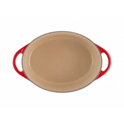 LE CREUSET Cocotte Doufeu Ovale en Fonte 32 cm Cerise* Cocotte En Fonte