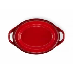 LE CREUSET Cocotte Doufeu Ovale en Fonte 32 cm Cerise* Cocotte En Fonte