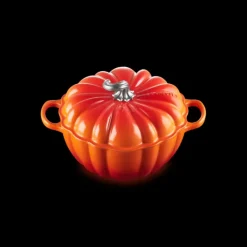 LE CREUSET Cocotte en Fonte Citrouille 24 cm Volcanique* Cocotte En Fonte